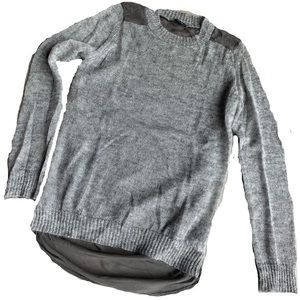 Theory Cashmere Sweater Grey L